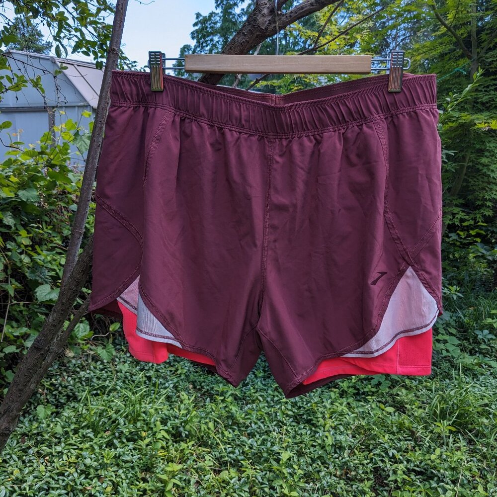 Brooks Chaser 5" 2-in-1 Short Women's XL